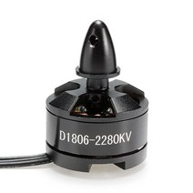 드론부품 DXW D1806 1806 2280KV 2-3S CW CCW 브러시리스 모터 RC FPV 레이싱 드론 용 쿼드콥터 예비 부품 DIY 액세서리, 01 CCW