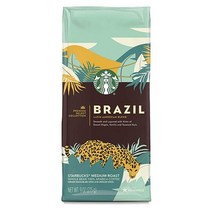 Starbucks 스타벅스 브라질 홀빈 커피 275g 미디엄 원두 Brazil Whole Bean