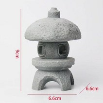 석등 정원장식품 마당꾸미기크리에이티브 궁전 랜턴 타워 동상 안뜰 선 장식품 탑 미니 정원 조경 조각, 01 1