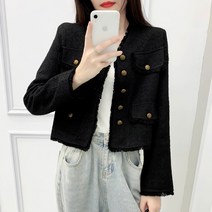 트위드자켓 코트 여성코트 자켓 여성자켓 숏코트 점퍼 봄자켓 반코트 보브코트 P9011