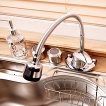 제이큐 주방수전 자바라수전 수전 삼원 수드림 씽크헤드 주방용품, 1