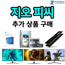 지오피씨 추가상품 구매 모니터 SSD HDD 메모리, 무선랜카드867Mbps