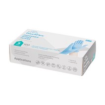 인트코 니트릴장갑 100매 식품용니트릴장갑 파우더프리, 소(S)