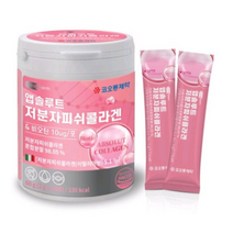 새콤달콤 포도맛 앱솔루트 저분자피쉬콜라겐 30포 비오틴 비타민 미네랄 히알루론산 함유 이너뷰티, 4개, 60g
