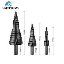 ASDTODW 블랙 스텝드릴 3종, 3종 세트