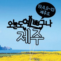 WPM 제주도 여행토퍼 등 제작 16종, 1개, 2-1.일반토퍼_오늘도예쁘구나