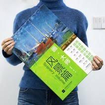 명화엽서 감성 빈티지 벽장식소품 촬영 인테리어 유화 감사 복사 컬렉션 반 고흐 모네 무하 HD 오리지널 세, 06 A6