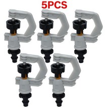 Kesla 5pcs g 유형 회전 노즐 360도 굴절 급수 스프링클러 정원 관개 잔디 스프레이 피팅 47mm 호스, KSL01-KIT109-7.5MM