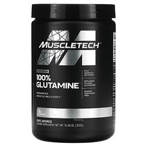 MuscleTech 머슬 테크 플레티넘 100% 글루타민 300g 무맛 L 엘 글루타민