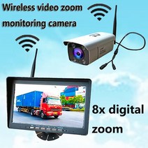 크레인 카메라 무선 줌 자동차 후진 후방 증폭 고화질 디지털 디스플레이 풀 컬러 나이트 비전 VehAHD1080P24, 8x digital zoom_12V, 8x digital zoom+12V