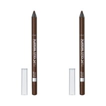 Rimmel 림멜 스캔들 아이 펜슬 워터프루프 젤 아이라이너 브라운 2팩