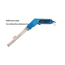 열선절단기 스치로폼 스티로폴 단열재 직선형 충전용 toyober 가열 커터 칼 전기 폼 폴리스티렌 절단기 diy 스티로폼 스폰지 절단 도구 폼 커터 칼, 250w 25cm 블레이드, 영국