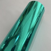 수전사필름 자동차 랩핑지 실버 미러 크롬 전기 도금 비닐 자동차 포장 호일 데칼 오토바이 장식 멤브레인, 07 Teal_04 40cm x 152cm, 1개