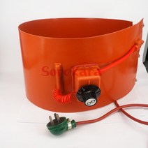드럼히터 드럼밴드 히터 200 l(55 갤런) 125x1740x1.8mm 1000w1500w 220v 유연한 실리콘 밴드 담요 오일 바이오 디젤 플라스틱 금속 배럴, 1000w, 01 1000W