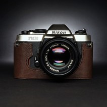 Nikon FM2 카메라 가방 FM3A 가죽 슬리브 핸들 보호 FM10 수제 소가죽, FM10베이스[코코아브라운]