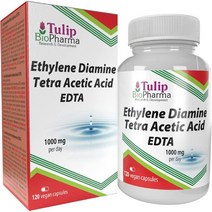 Tulip BioPharma EDTA(에틸렌 디아민 테트라아세트산) 500mg 120캡슐, 1개