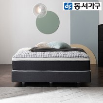 동서가구 마일드 유로탑 프리미엄 SS 롤팩 독립매트리스 DFF42211, 다크그레이