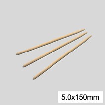 (KO) 15cm 핫바꼬지 1봉 (약100개) / 일회용 핫도그 소세지 바베큐 대나무 꼬치 꽂이 꼬챙이, (KO) 15cm 핫바꼬지 1봉(약100개)