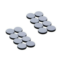 이지슬라이드 가구 슬라이딩 패드 부착형 원형 20mm 8p, 6개