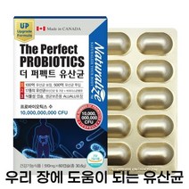 네추럴라이즈 더 퍼펙트 캡슐 살아있는 17종 유산균 프로바이오틱스 Lactobacillus, 120일분(120캡슐)