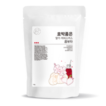 좋은아침 호박품은 딸기 히비스커스 콤부차 1.5g 티백, 50개입