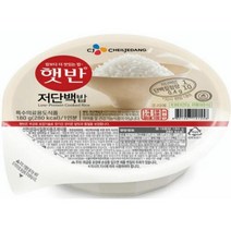 CJ 햇반 즉석밥 저단백밥 180g, 12개