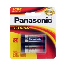 파나소닉 리듐배터리 [2CR5] 6V 1300mAh 1개 2CR5배터리, 파나소닉 2CR5 6V-1개