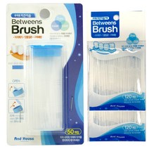 네오클레인 휴대용 치간칫솔 50p + 리필 240p 세트, 1세트