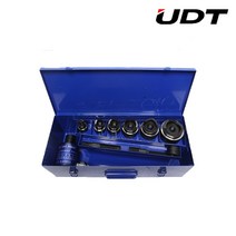 UDT 유압 천공기 세트 UDKP-2 16~104mm 펀칭기 유압식