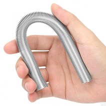 파이프밴딩기 튜브밴더 6mm 8mm 10mm 고탄성 스틸 스프링 튜브 벤더 PVC 전선 벤딩 파이프 신제품 5 개, 03 one piece 10mm