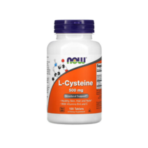 Now Foods 나우 푸드 L-시스테인 500mg 100정 비타민C
