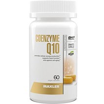 maxler coenzyme q10 (ubiquinone) 항산화 보충제 - 심장 건강 에너지 생산 건강한 노화 - 1회 제공량당 coq-10 100 mg - 비건 coq10