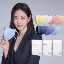 가림 김사랑 컬러 새부리형마스크 10매 여성용 얇은 세부리형마스크 중형 소형, 베리페리