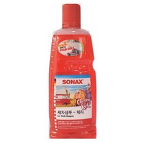 소낙스 세차샴푸 체리 1L 버블세차 스노우폼 레드