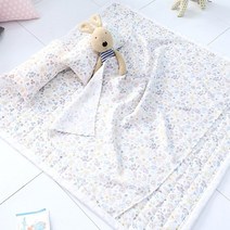 [쇼핑엔티] 루다인 헬렌 유아 인견 홑이불(110x130)