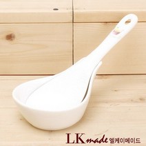 바보사랑 테이블 스토리 도자기 주걱 & 받침세트 2P.엘케이메이드