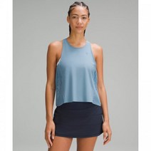 룰루레몬 사이드 플릿츠 테니스 탱크 상의 - 유틸리티 블루 티셔츠 탱크탑 375305