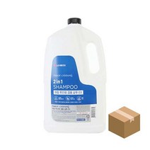 샴푸대용량 LG 차밍 샴프 2in1겸용 대용량샴푸 4.2L 4개, 상세페이지 참조