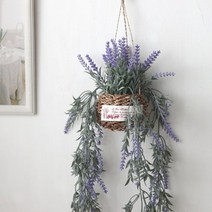 인테홀릭 디자인이 좋은 가을 소품, 라벤더 화분-행잉