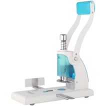 종이 타공기 서류 펀칭기 소형 펀칭기계 구멍 뚫기 무거운 수동 두꺼운 문구 바인딩 기계, 단일 구멍 300 펀처 6MM 예비헤드+1