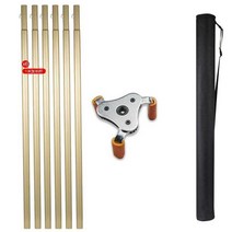 화재 경보기 분해 설치 도구 교체 공구 천장 긴 막대, 10.8m 고경도 티타늄 합금막대+범용클로세트