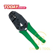 HANLONG TOOLS 한롱 육각 광케이블 압착기 HT-336G BNC 동축 컨넥터 전화단자 압착 압축 케이블 카리스툴, 1개