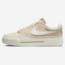 나이키 코트 레거시 리프트 우먼스 베이지 스니커즈 여성 nike 키높이 굽 운동화 데일리 편안한 여자 신발 추천