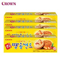 크라운 국희 땅콩샌드 70gx4개, 70g, 4개
