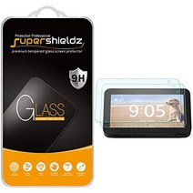(2 Pack) Supershieldz for Echo Show 5 Tempered Glass Screen Protector Anti Scratch Bubble Free, 1