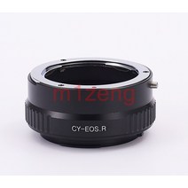 Contax Yashica CY 렌즈 용 CY-EOSR 어댑터 링 canon EOSR R3 R5 R6 RF 마운트 풀 프레임 카메라, 한개옵션0