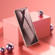 MP3 플레이어 iqq x2 지원 블루투스 4.2 무손실 40gb hifi 휴대용 오디오 워크맨 with fm radio ebook 보이스 레코더, 협력사, 8GB, 장미빛