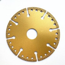 커팅날 다이아몬드 금강석 절단휠 강철 금속 석재 주철 철근 다목적 철거 절단 디스크, F.외경400mm내부구멍32mm다중구멍톱날