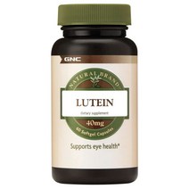 GNC Lutein Supports eye health 루테인 서포트 아이 헬스 60정