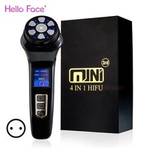 고주파마사지기 고주파 마사지기 초음파 온열적외선 얼굴 피부 홈케어 리프팅마사지기 간편한관리 가볍고 휴대편리 미니 HIFU 기계 노화 방지 휴대용 EMS 향상 장치 전문 무선 주파수, Hifu 3.0 Eu 플러그